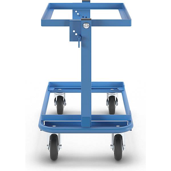 Kommissionierwagen mit 2 Etagen Tragfähigkeit 150 kg blau. TAKKT Industrial & Packaging GmbH 98588149-2