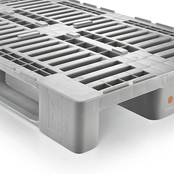 Hygiene-Palette H1 LxBxH 1200 x 800 x 160 mm ab 1 Stück. TAKKT Industrial & Packaging GmbH 98476849-2