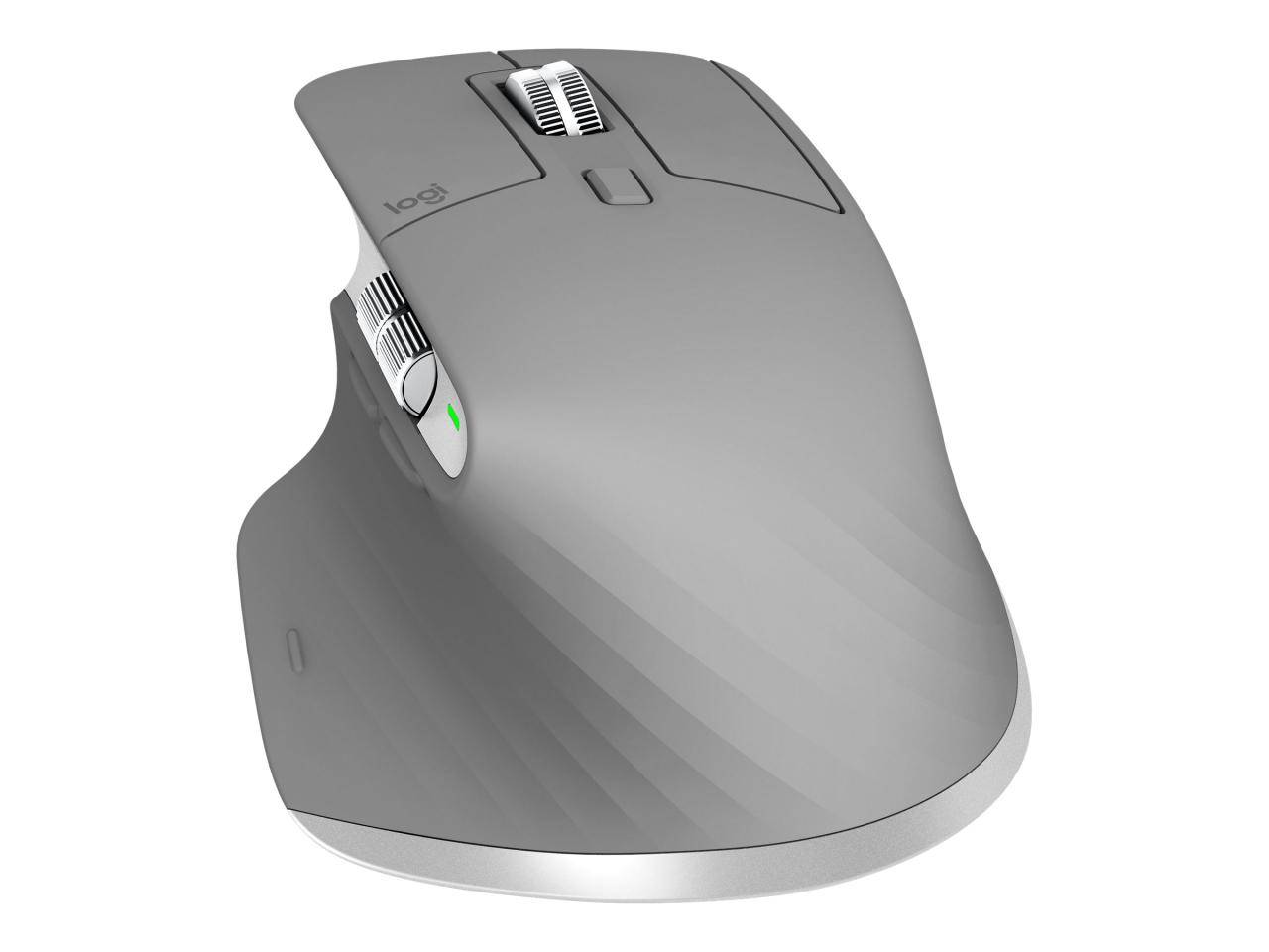Logitech MX Master 3 Advanced Ergonomische Maus Bluetooth®, Funk Laser Grau 7 Tasten 4000 dpi Ergonomisch, Wiederaufladb-3