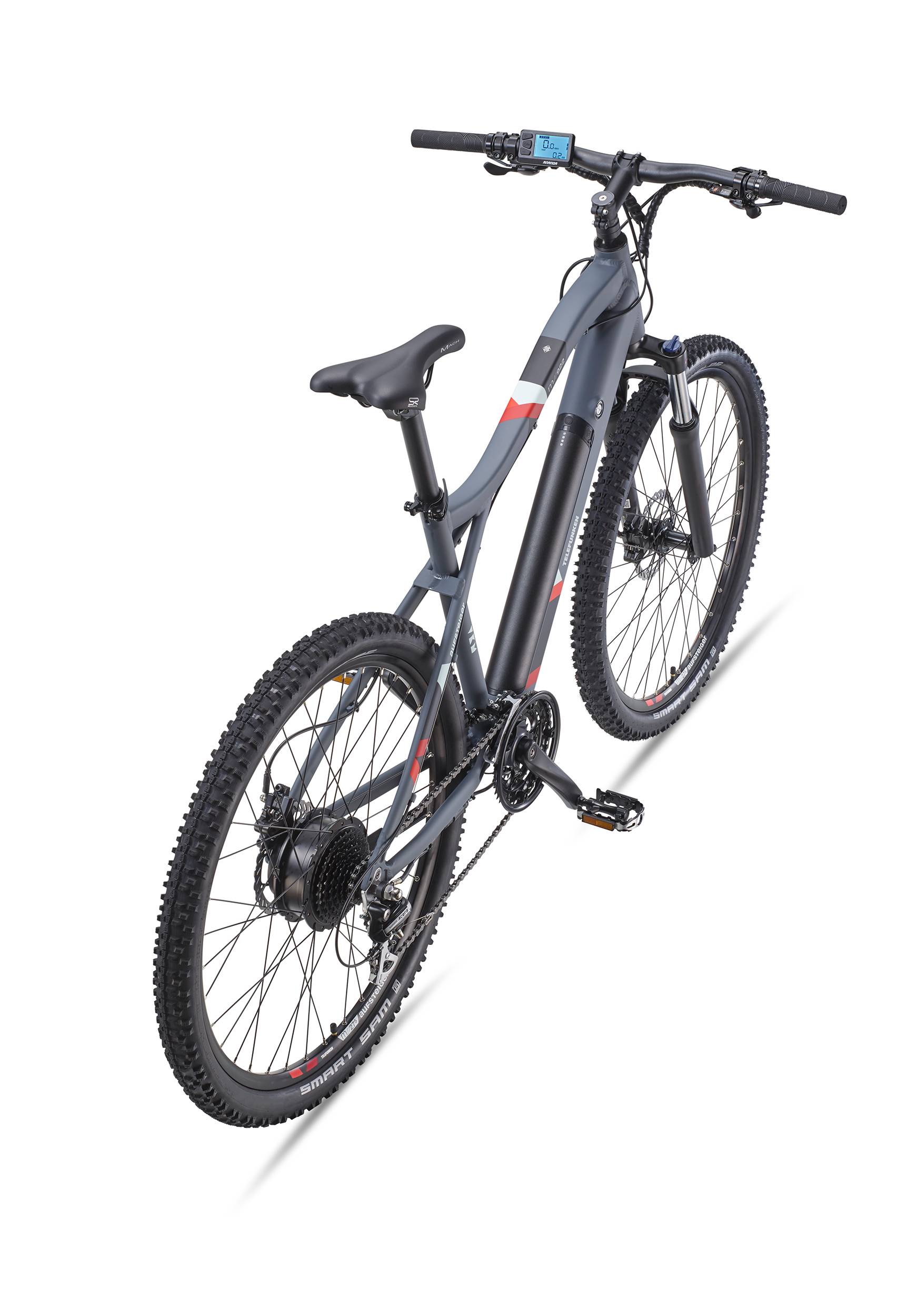 Telefunken E-Bike M922 mit 24 Gang Shimano Acera Kettenschaltung, Mountainbike - Hinterradmotor 250W / 36V Li-Ion Akku-2