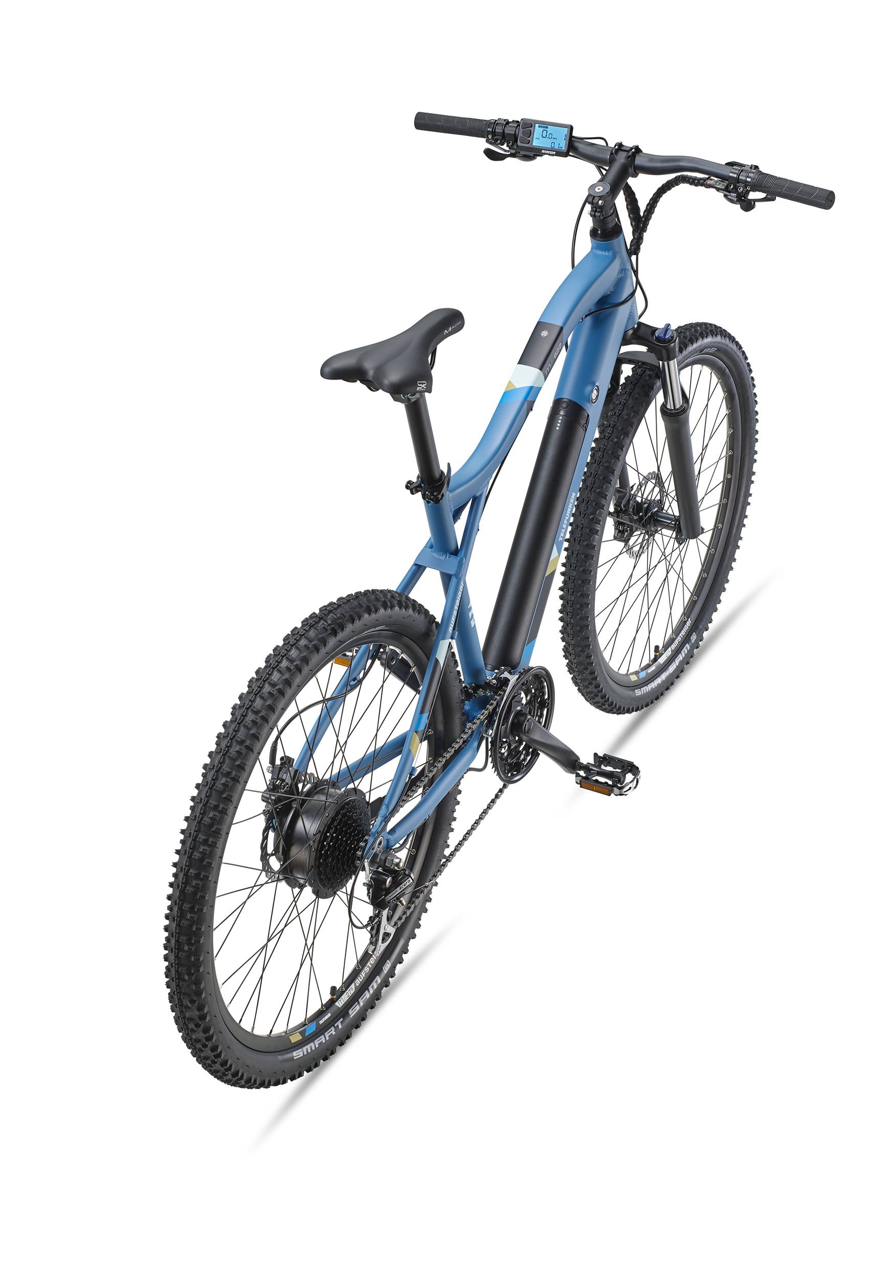 Telefunken E-Bike M922 mit 24 Gang Shimano Acera Kettenschaltung, Mountainbike - Hinterradmotor 250W / 36V Li-Ion Akku-2