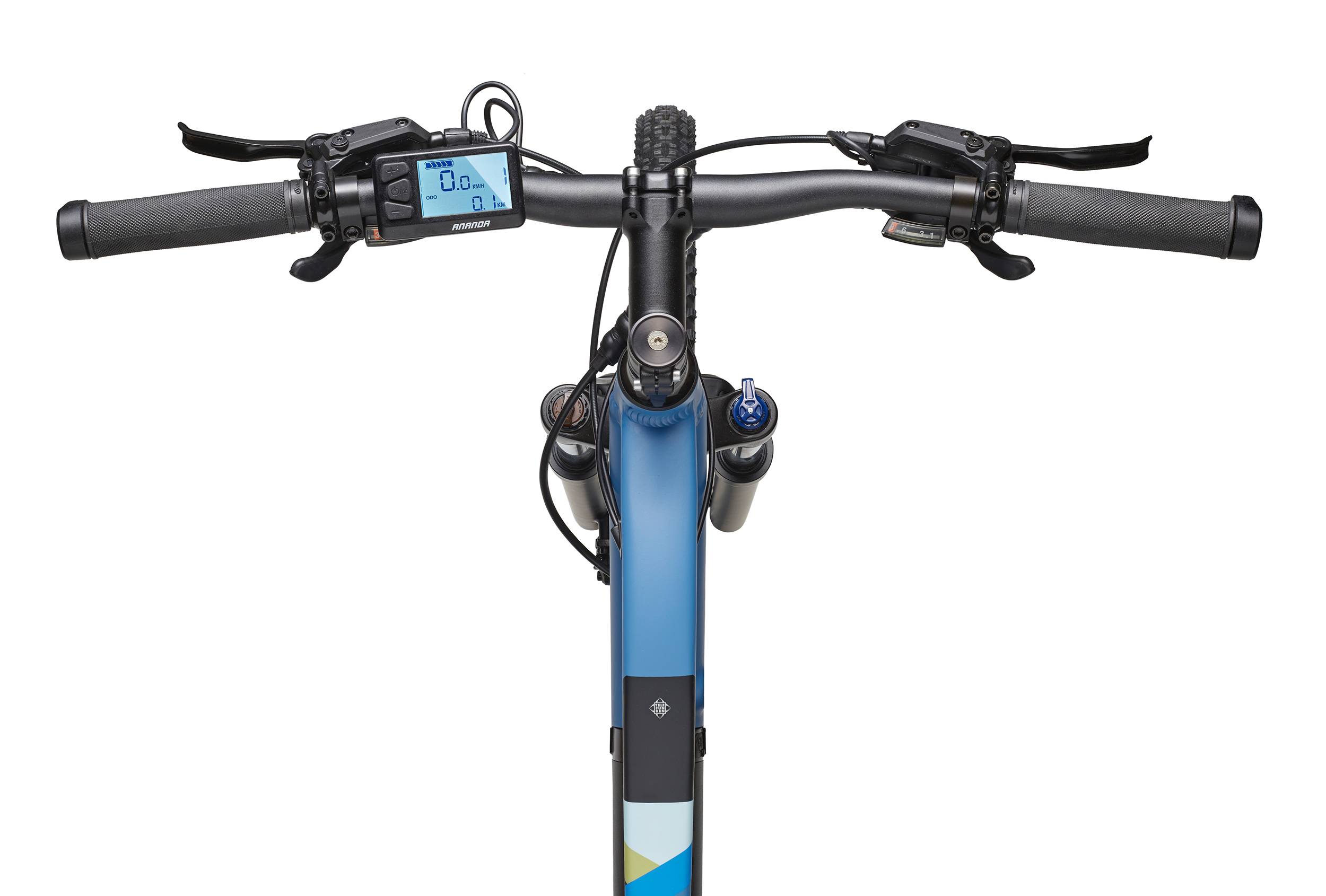 Telefunken E-Bike M922 mit 24 Gang Shimano Acera Kettenschaltung, Mountainbike - Hinterradmotor 250W / 36V Li-Ion Akku-3