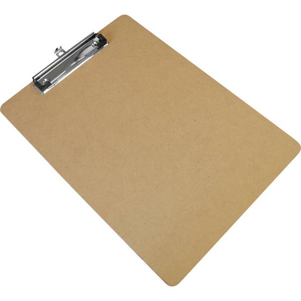 Wonday Klemmbrett, aus Hartfaser-Holz, DIN A4 (61450079)