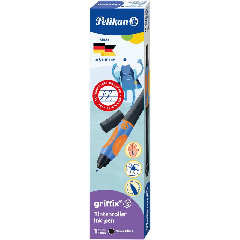 Pelikan griffix Tintenschreiber Neon Black-0
