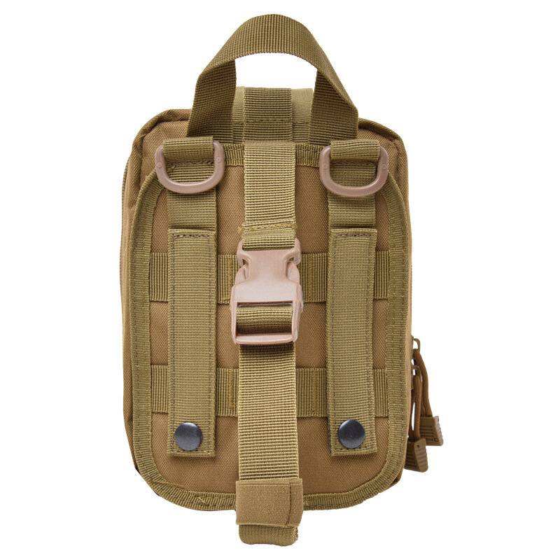 Military IFAK1 Trauma Kit Erste Hilfe inkl. handlicher Tasche Outdoor braun (8 teilig)-1