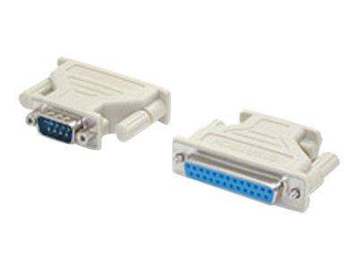 StarTech.com DB9 auf DB25 Seriell Adapter - St/Bu - Serieller Adapter - DB-9 (M)-1