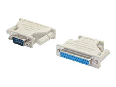 StarTech.com DB9 auf DB25 Seriell Adapter - St/Bu - Serieller Adapter - DB-9 (M)-2
