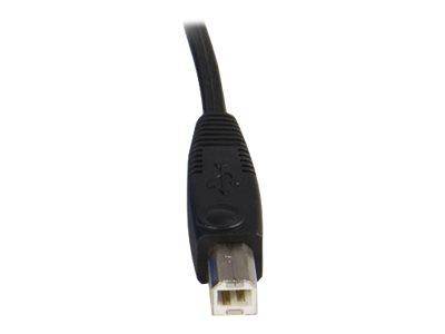 StarTech.com KVM Kabel USB VGA für KVM Switch 1,8m - Kabelsatz für KVM Umschalter 2x USB A/B Stecker 2x VGA Stecker--2