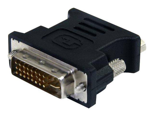 StarTech.com DVI auf VGA Adapter - St/Bu - Schwarz - DVI zu VGA Konverter / Monitoradapter - VGA-Adapter - DVI-I (M)-0