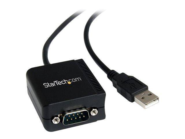 STARTECH USB to RS232 DB9 Serial Adapter Cable with Isolation-0