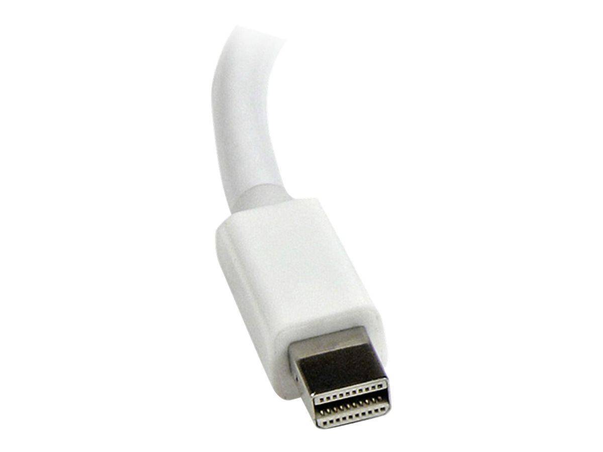 StarTech.com StarTech Mini DisplayPort to VGA Adapter - White - 1080p - Thunderbolt to VGA Monitor Adapter - Mini DP to-4