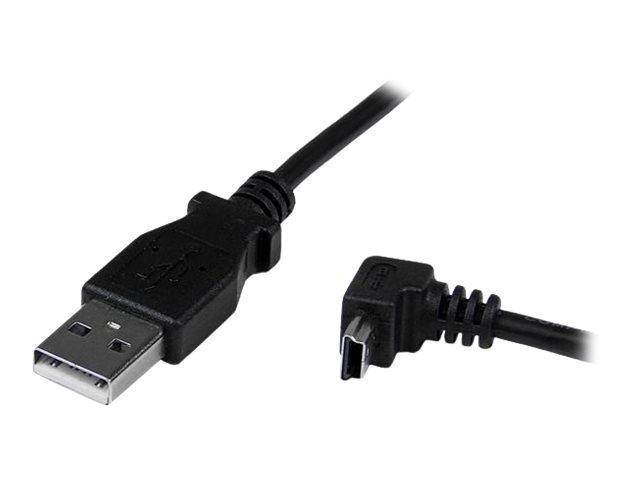 StarTech.com 2m USB auf Mini USB Anschlusskabel abgewinkelt - USB A zu Mini B Ka-3