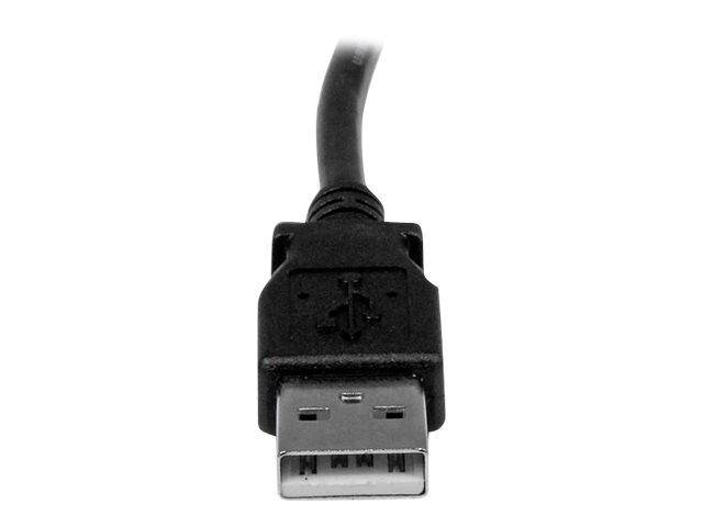 StarTech.com 3m USB 2.0 A auf B Kabel links gewinkelt - St/St - USB Druckerkabel - USB-Kabel - USB Typ B (M)-2