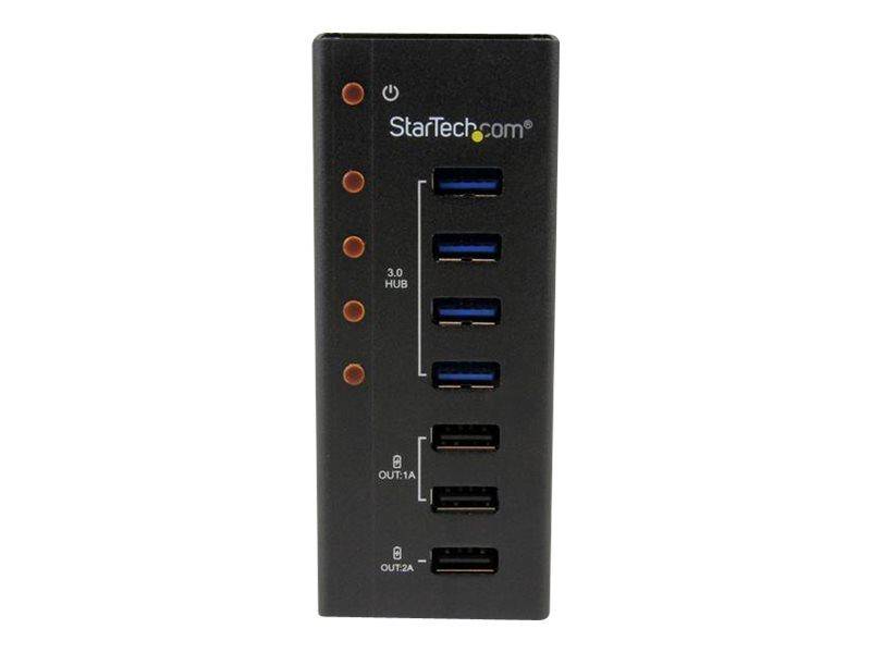StarTech.com 4 Port USB 3.0 Hub plus 3 Ladeanschlüsse (2x 1A & 1x 2A)-3