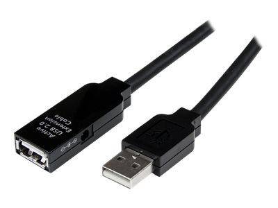StarTech.com 10m aktives USB 2.0 Verlängerungskabel - St/Bu - USB Verlängerung / Repeater Kabel --4