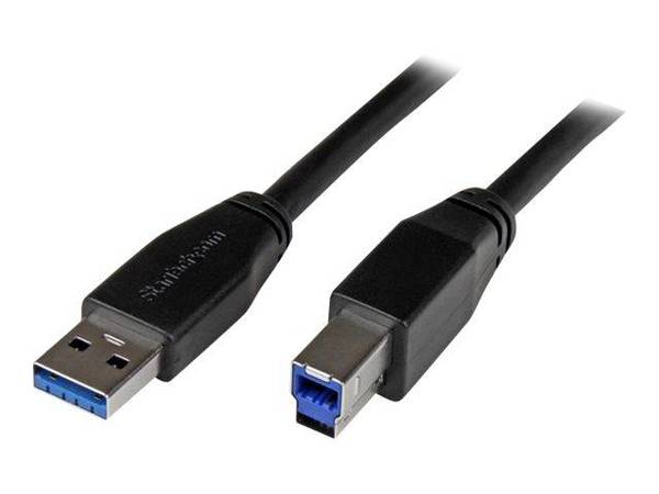 StarTech.com StarTech 5m Aktives USB 3.0 USB-A auf USB-B Kabel - USB A zu USB B Anschlusskabel - USB 3.1 Gen 1 (5