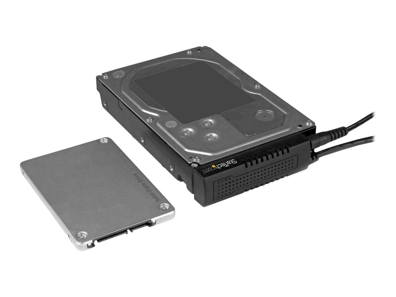 StarTech.com Startech USB 3.1 (10Gbit/s) Adapter Kabel für 2,5" und 3,5" SATA SSD/HDD Laufwerke - Unterstützt SATA III-4