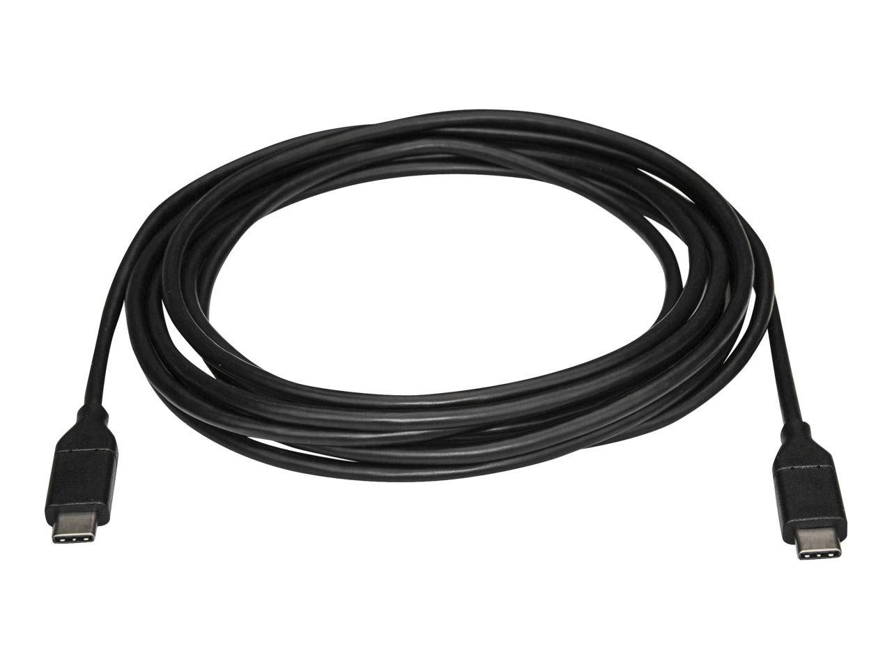 StarTech.com USB-C auf USB-C Kabel - St/St - 3m - USB 2.0 - USB Typ C Kabel - USB 2.0 Typ-C Kabel - USB C Ladekabel --2
