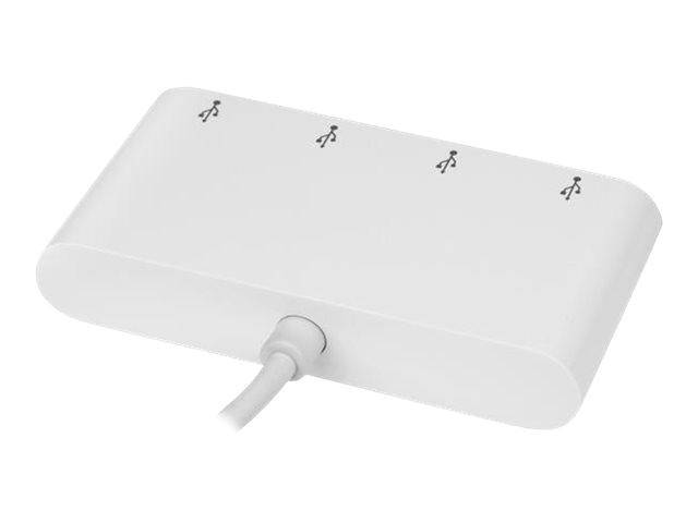 STARTECH.COM USB-C Hub - 4 Port USB 3.0 - USB C auf 4x USB-A - Bus Powered - Weiss - Kompakter USB C Hub - USB Typ-C Ada-2