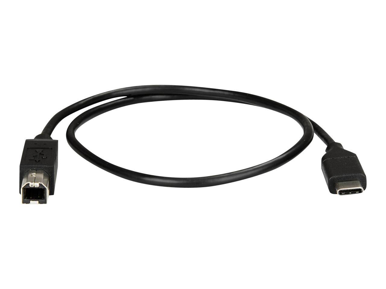 StarTech.com USB-C auf USB-B Druckerkabel - St/St - 0,5m - USB 2.0 - USB C zu US-4