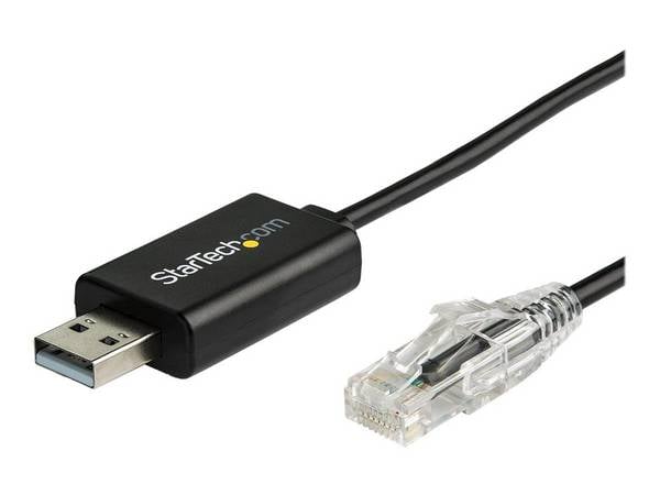 STARTECH.COM 1,8mCisco Console Cable USB to RJ45- Rollover Kabel - Windows Mac und Linux - St/St ICUSBROLLOVR