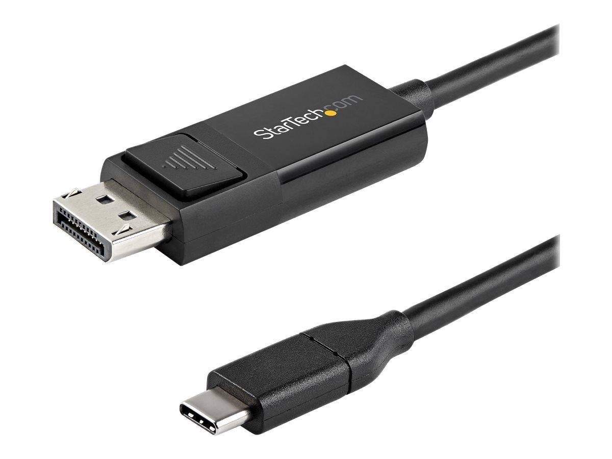 StarTech.com StarTech 2m USB-C auf DisplayPort-Kabel - 4K - bidirektional - DisplayPort-Kabel - USB-C (M)-1
