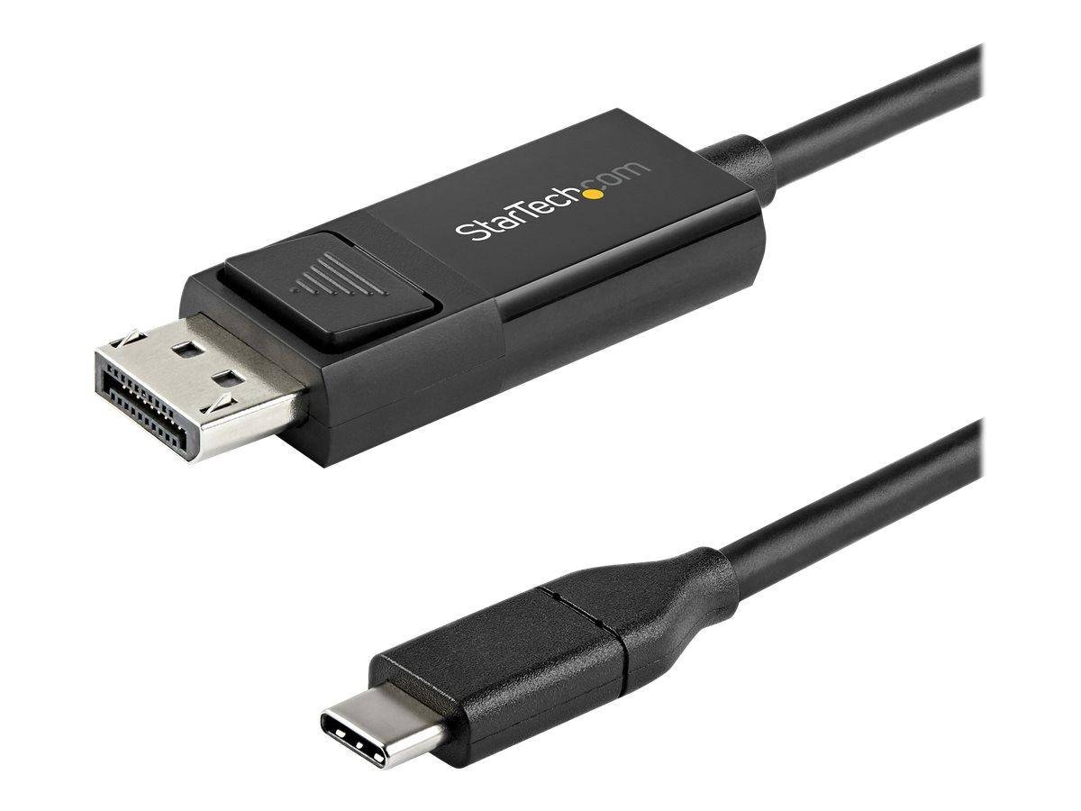 StarTech.com StarTech 2m USB-C auf DisplayPort-Kabel - 4K - bidirektional - DisplayPort-Kabel - USB-C (M)-4