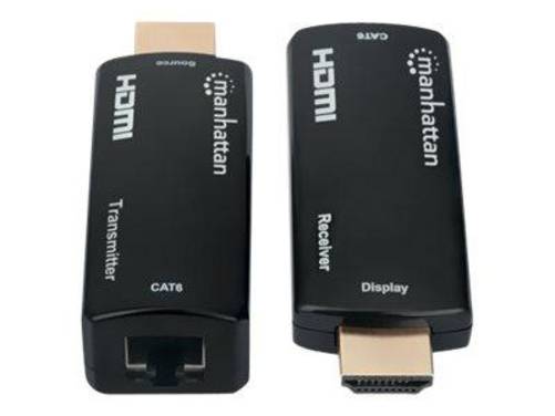 Manhattan 1080p HDMI over Ethernet Extender Kit in kompaktem Format