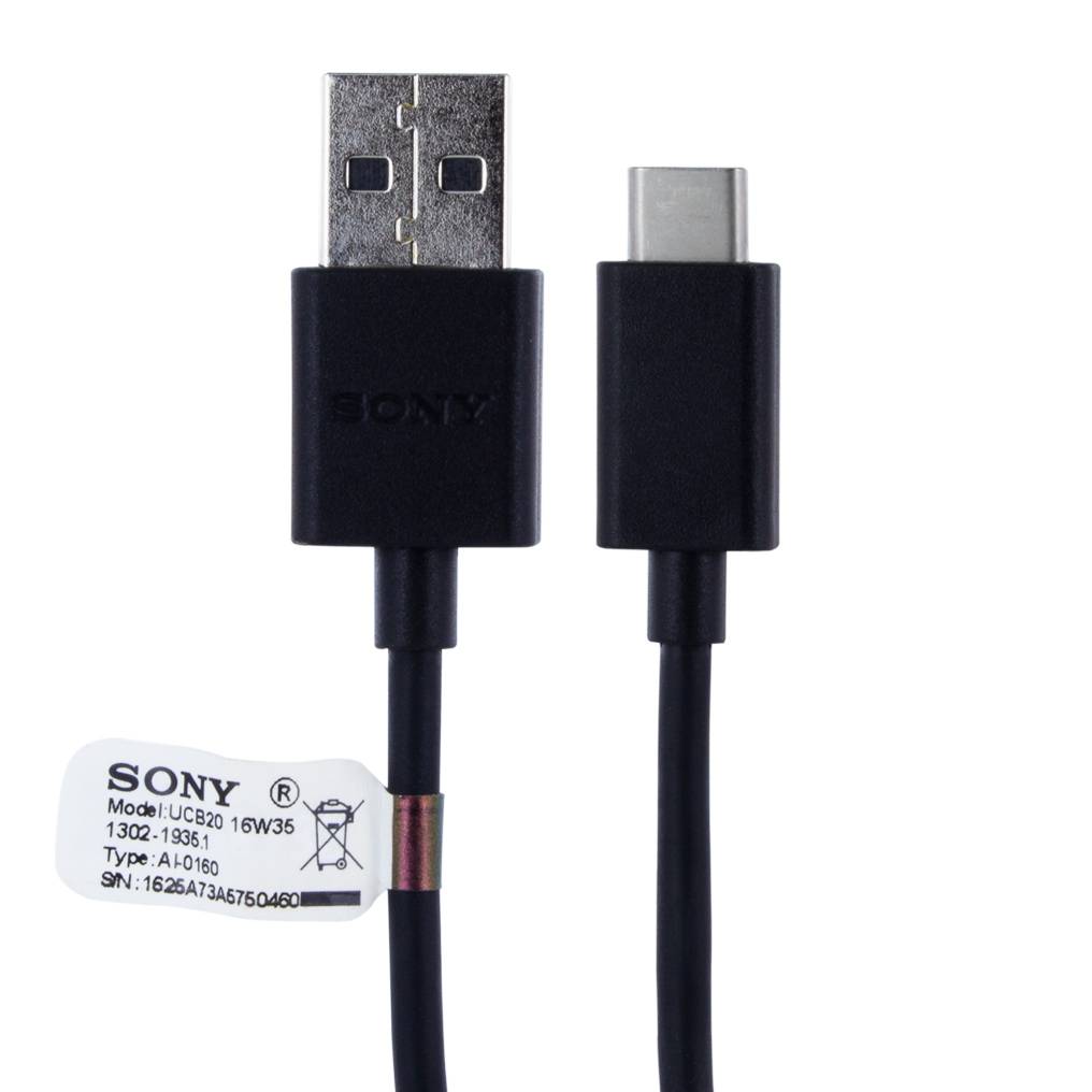 Original Sony Xperia,UCB20 1m, 2A USB-C-0