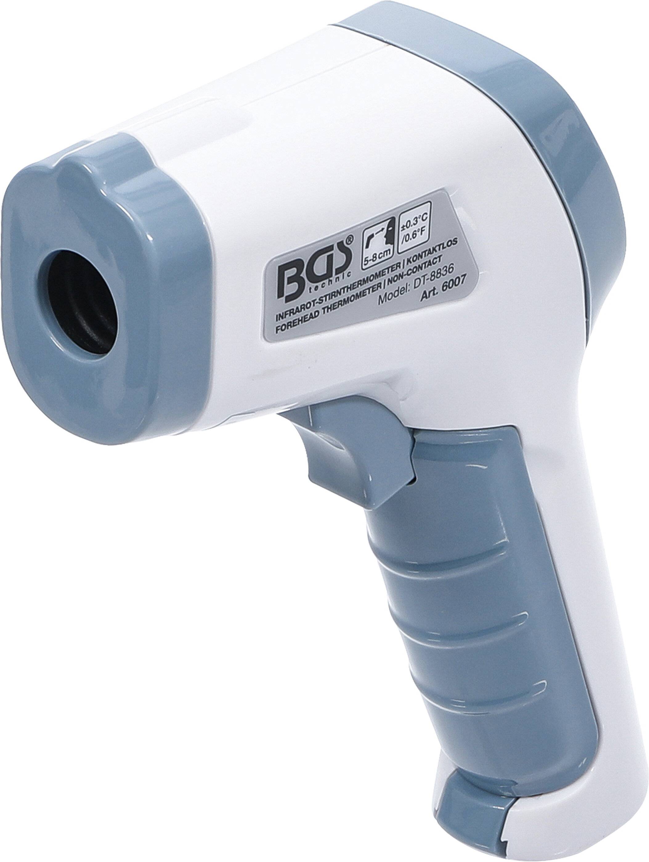Stirn-Fieber-Thermometer kontaktlos, Infrarot für Personen + Objekt-Messung 0 - 100°-1