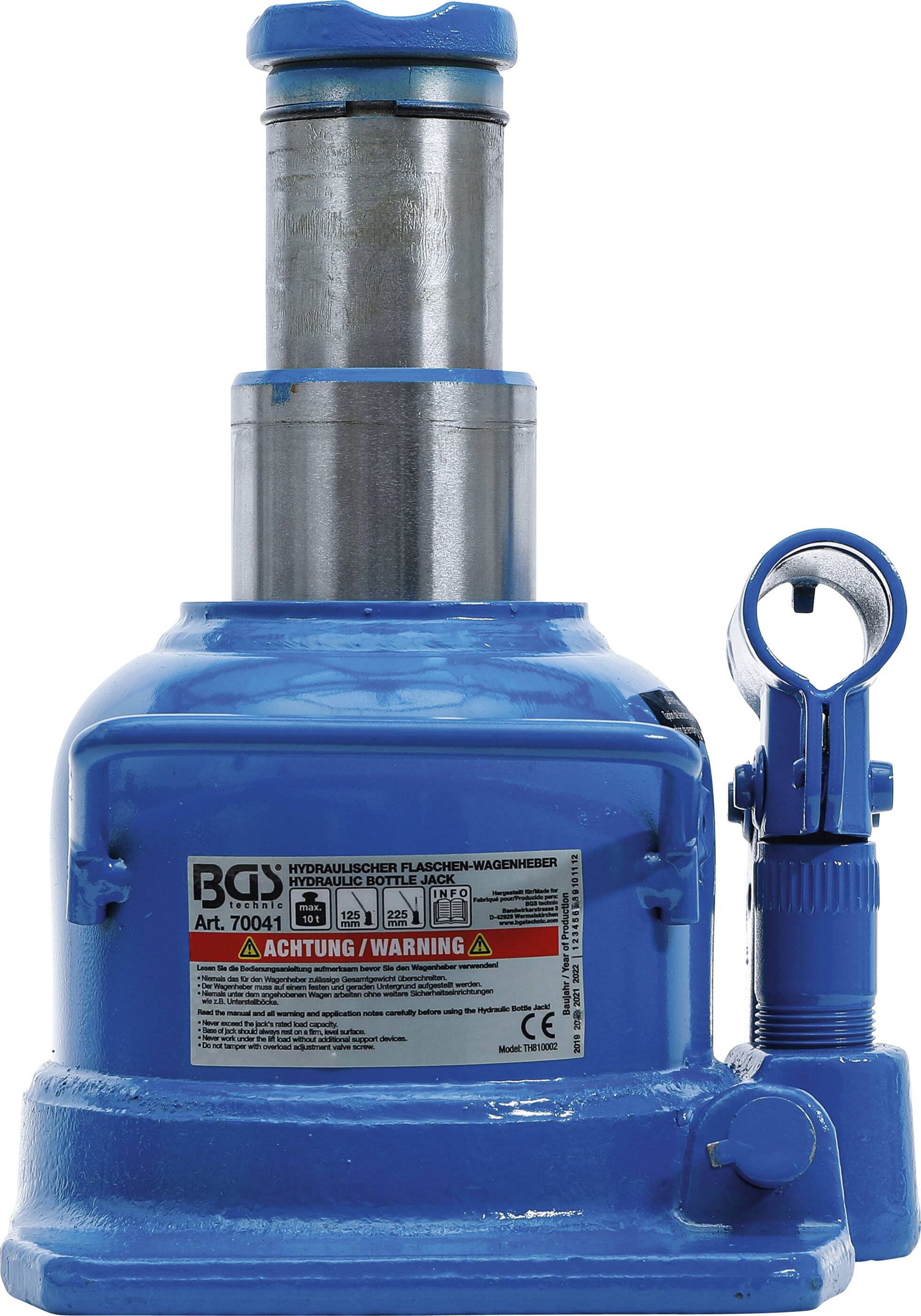BGS 70041 Hydraulischer Flaschen-Wagenheber , extr a flach , 10 t-3