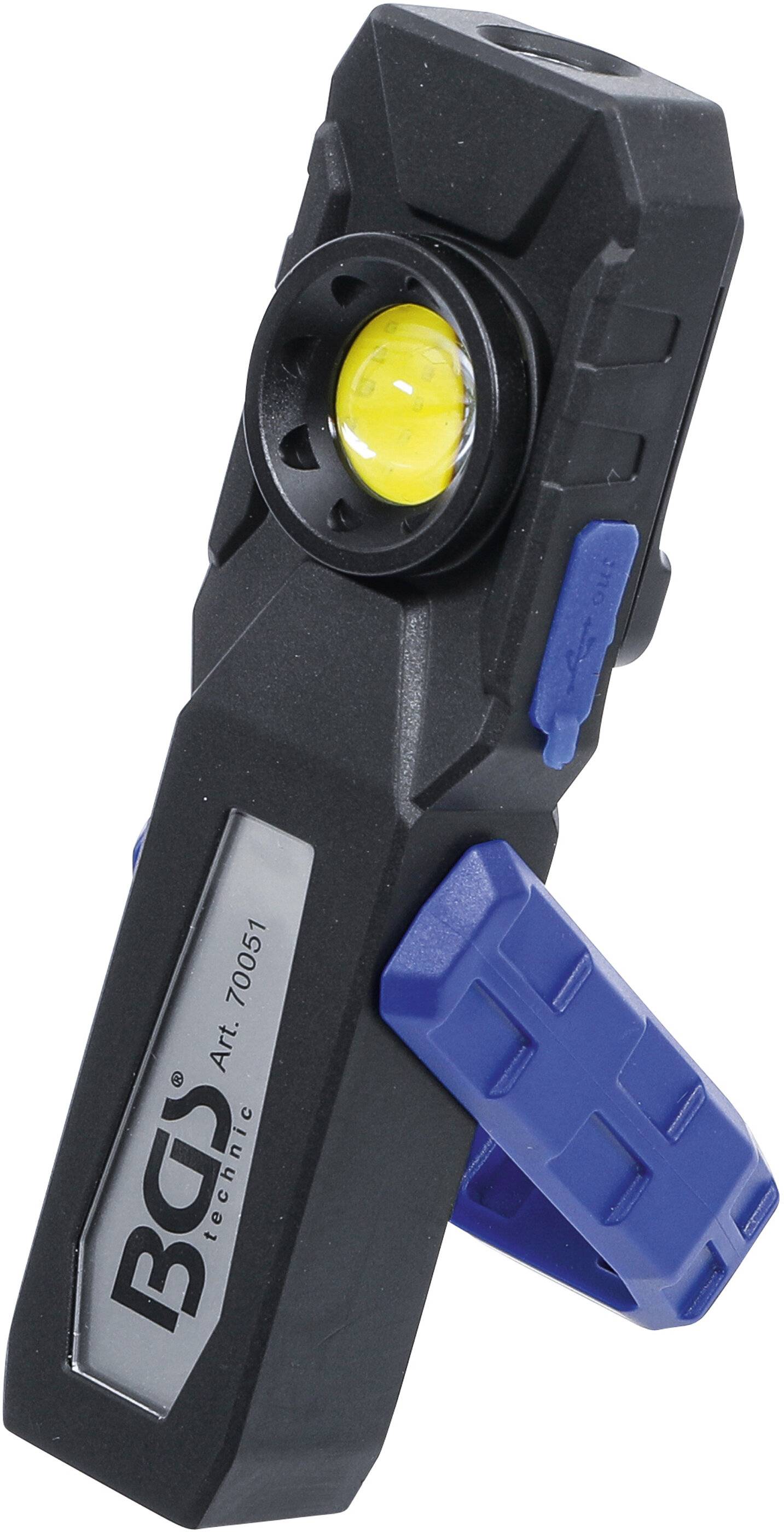 COB-LED-Werkstattleuchte mit Magnet und Haken klappbar-0