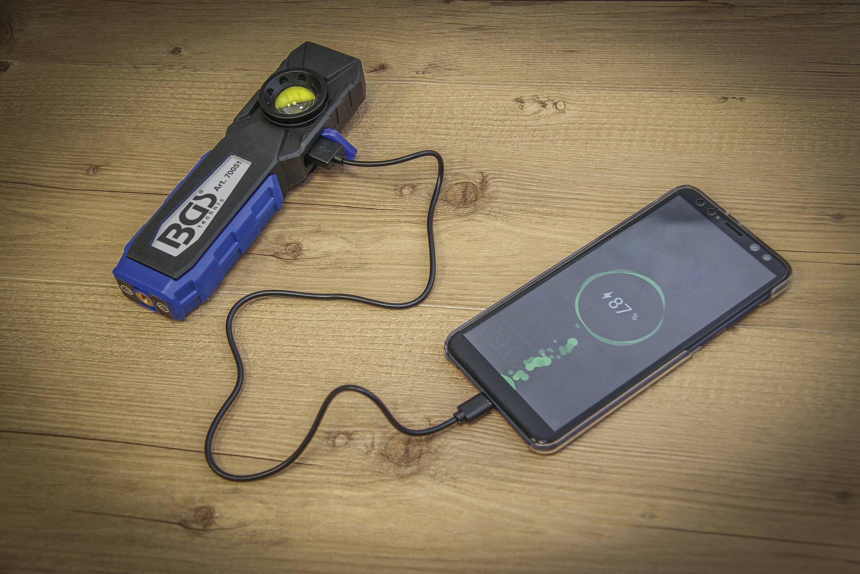 COB-LED-Werkstattleuchte mit Magnet und Haken klappbar-4