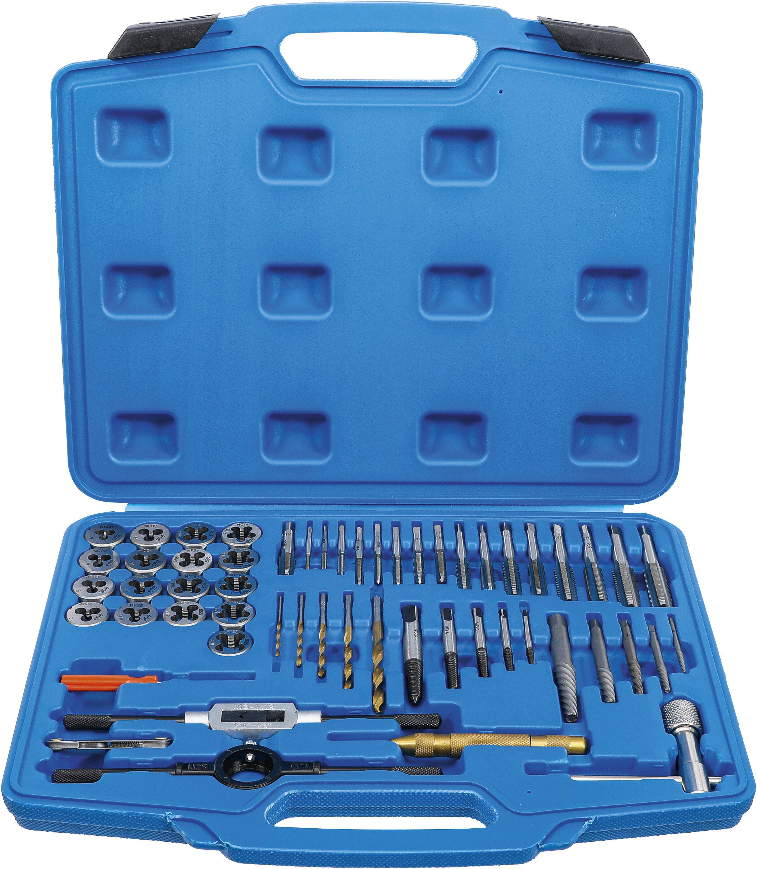 BGS technic Gewindeschneid-Satz | Zoll | 1/4" - 1/2" | 56-tlg.-5