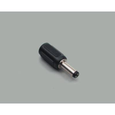BKL 075109: DC-Kabel Stecker 2,5 - 5,5mm rt - sw 0,5m bei reichelt  elektronik