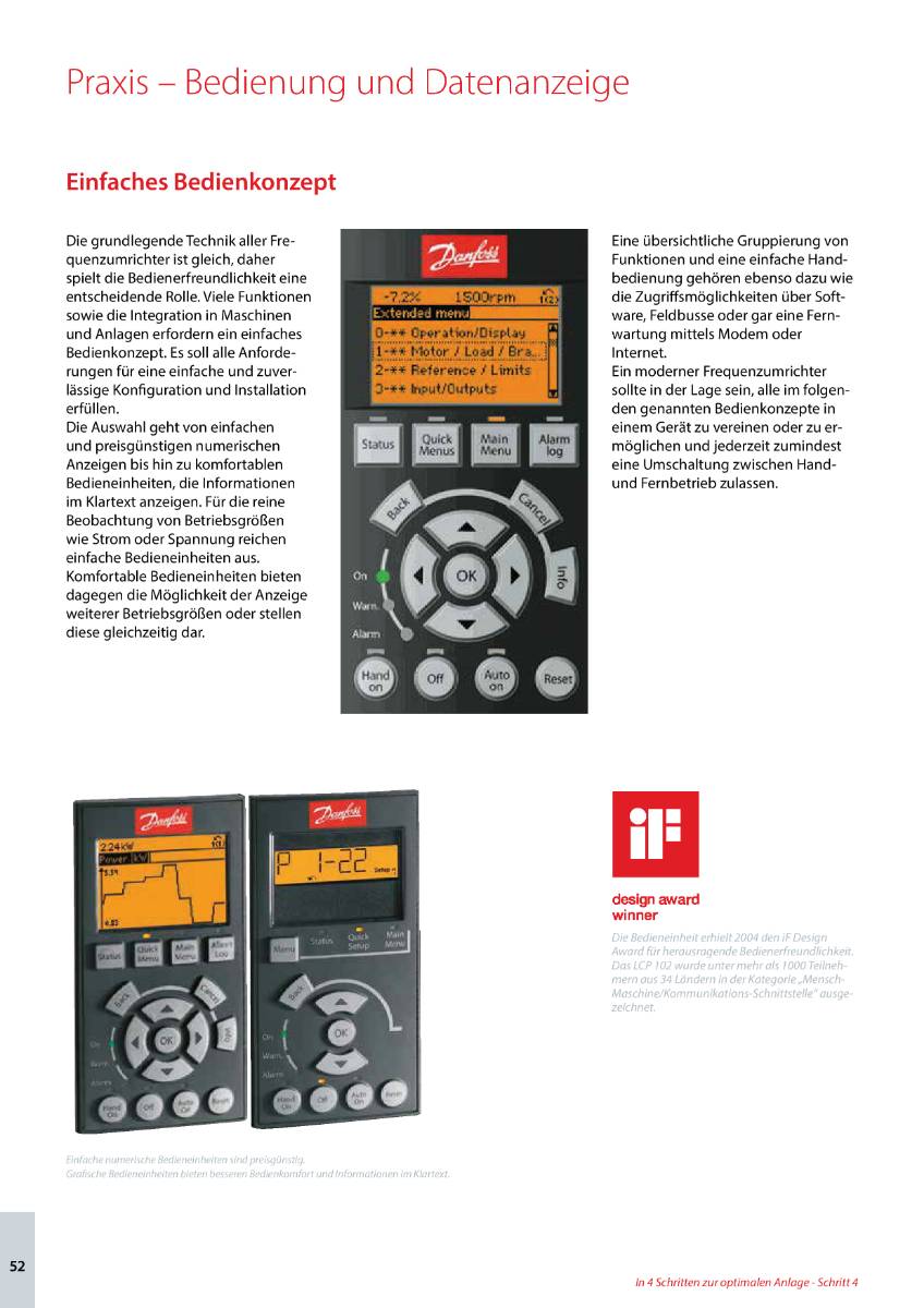 Danfoss Frequenzumrichter - FC-202P18KT4E20H1XGXXXXSXXXXALBXCXXXXD0 - 18 kW| IP20-1