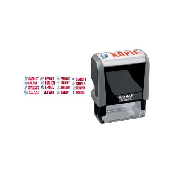 trodat Textstempelautomat Office Printy 4.0 4912 "GEPRÜFT"