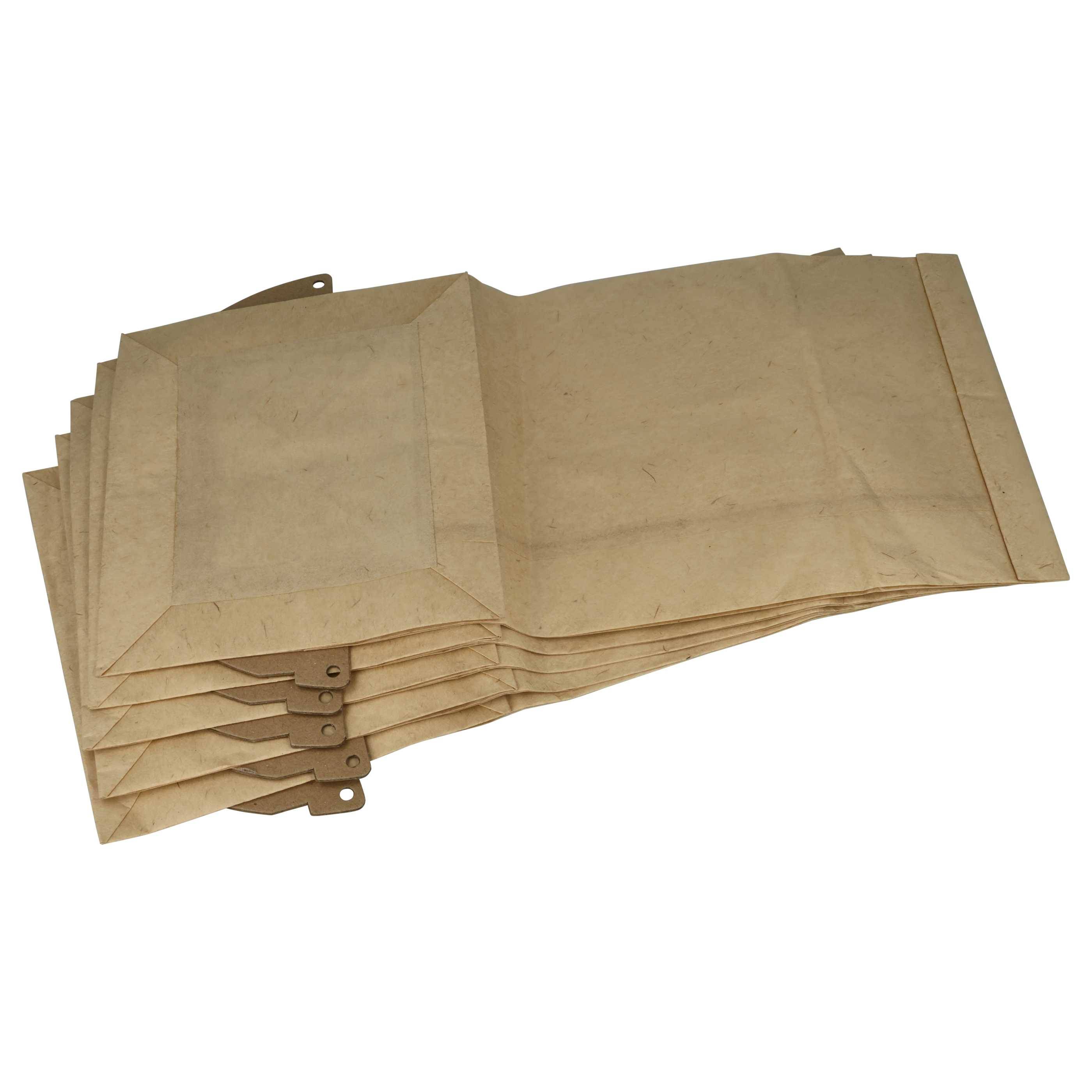 vhbw 10x Staubbeutel Ersatz für Kärcher 4002667015317, 6.904-143.0, KFI 252 für Staubsauger - 44cm x 20cm braun-2