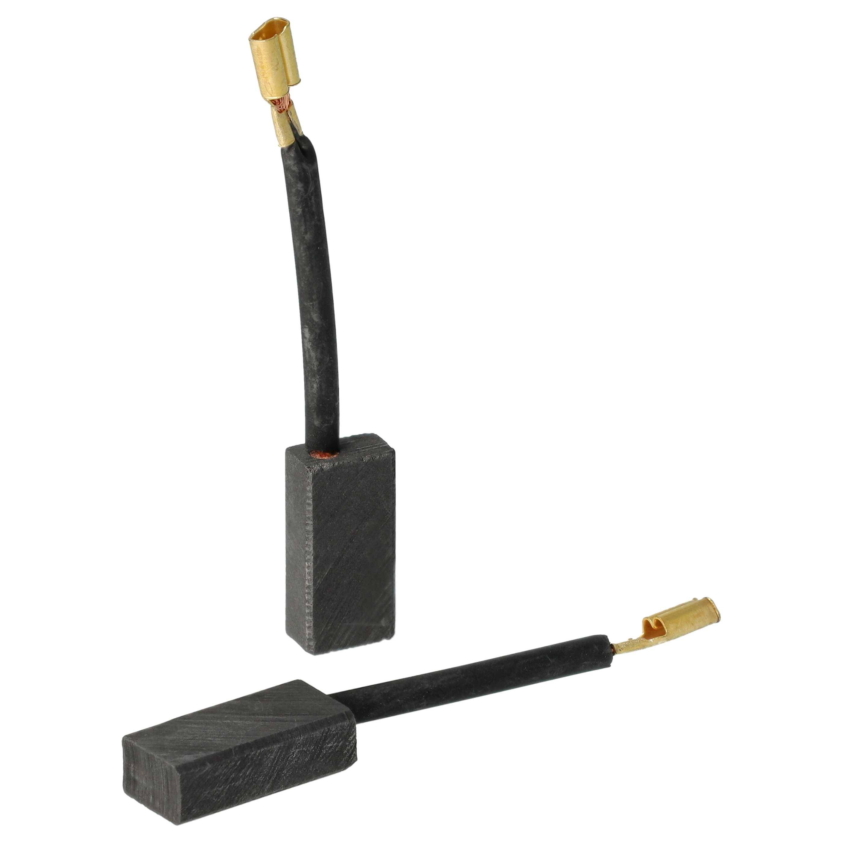 vhbw 2x Kohlebürste 5 x 8 x 16 mm kompatibel mit Fein FMM 250 | FMM 250Q, FMT 250Q Elektrowerkzeug-1