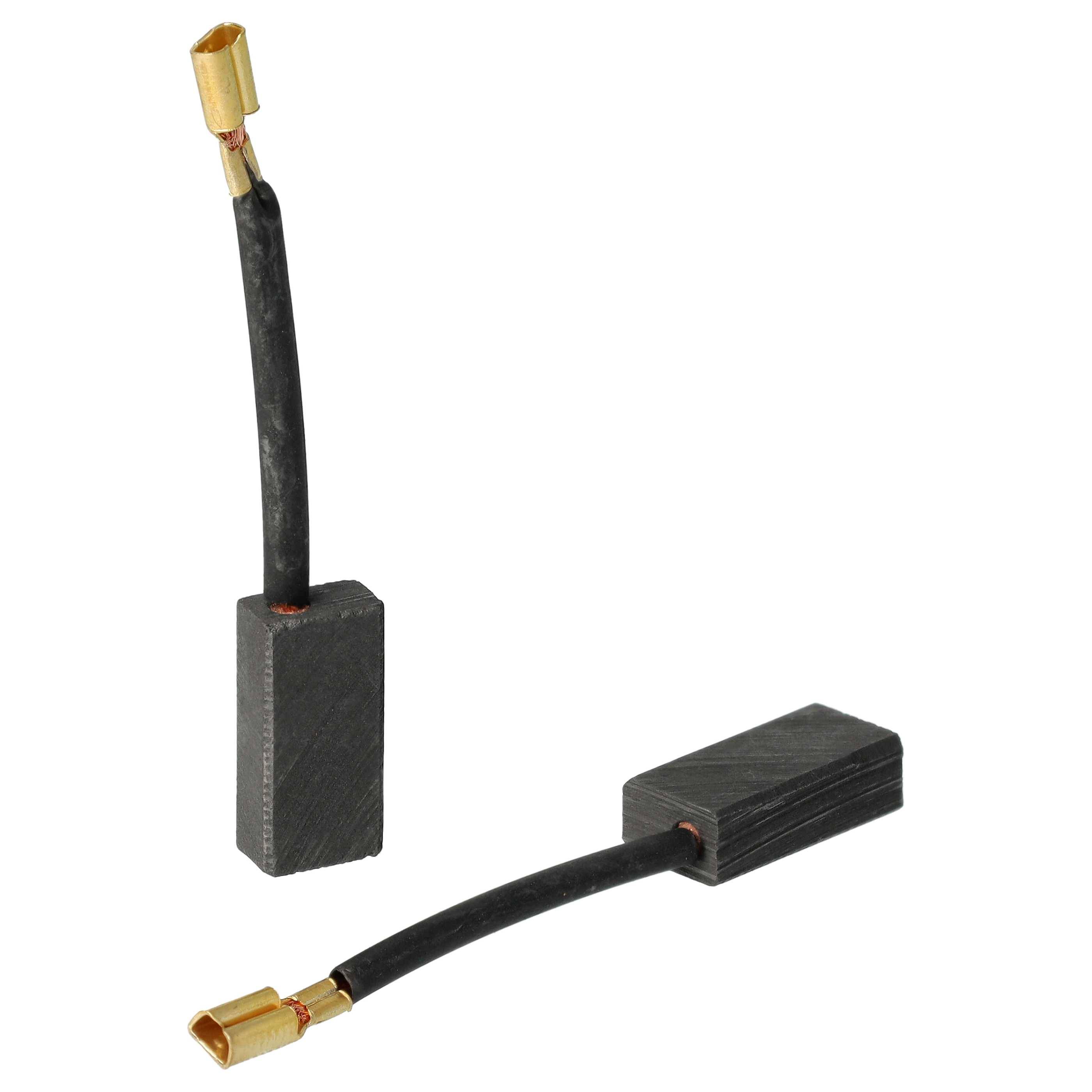vhbw 2x Kohlebürste 5 x 8 x 16 mm kompatibel mit Fein MSx 636 II | MSxe 636 II Elektrowerkzeug, Multifunktionswerkzeug-0