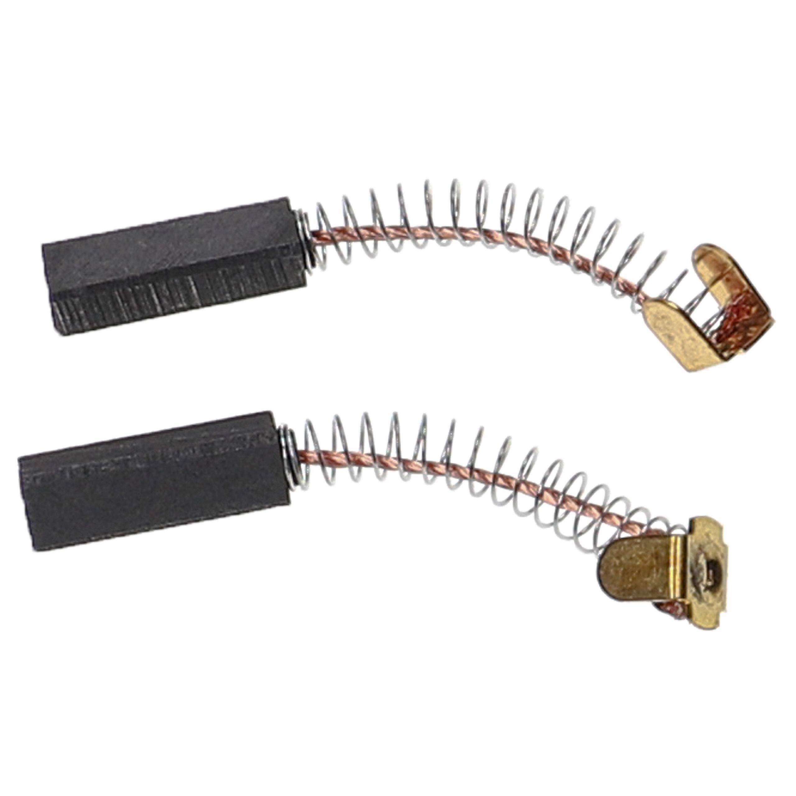 vhbw 2x Kohlebürste Motorkohle Schleifkohle 4 x 5 x 16mm kompatibel mit Pfaff 230, 260, 262, 330, 332, 360, 362, 800-0