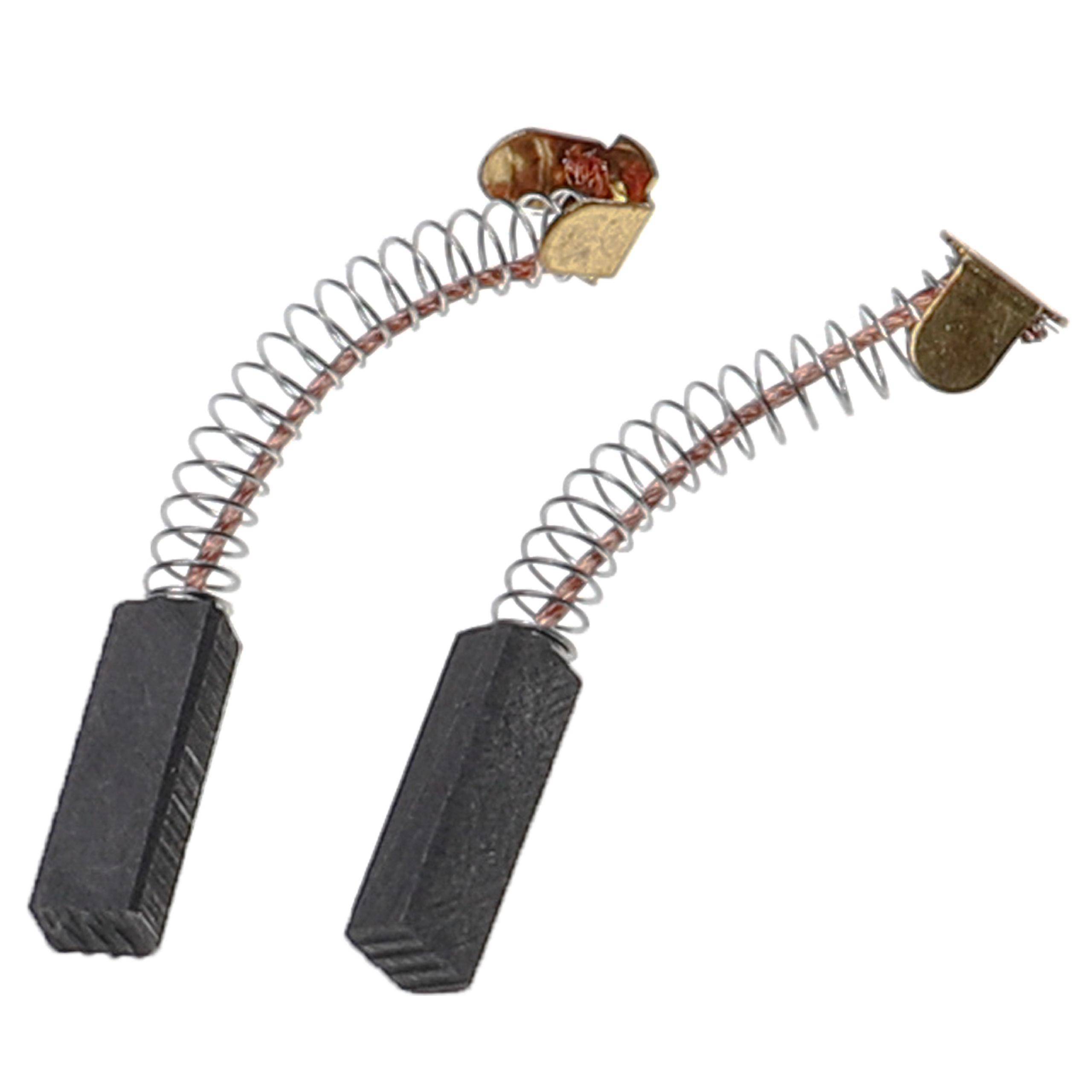 vhbw 2x Kohlebürste Motorkohle Schleifkohle 4 x 5 x 16mm kompatibel mit Pfaff 230, 260, 262, 330, 332, 360, 362, 800-2