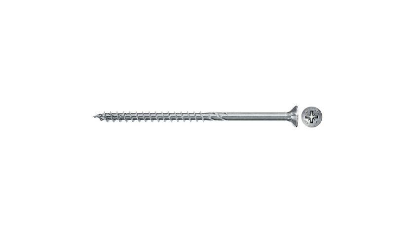 fischer 670324, Schraube, Metall, Holz, PH (Phillips), PZ2, Edelstahl-0