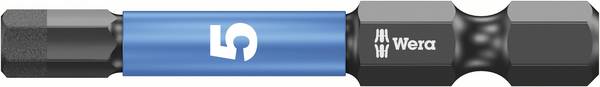 Wera 05 057645 001 05057645001 Sechskant-Bit Antrieb: 1/4" (6.3 mm) Abtrieb: Innen-Sechskant 5.0 mm 50 mm