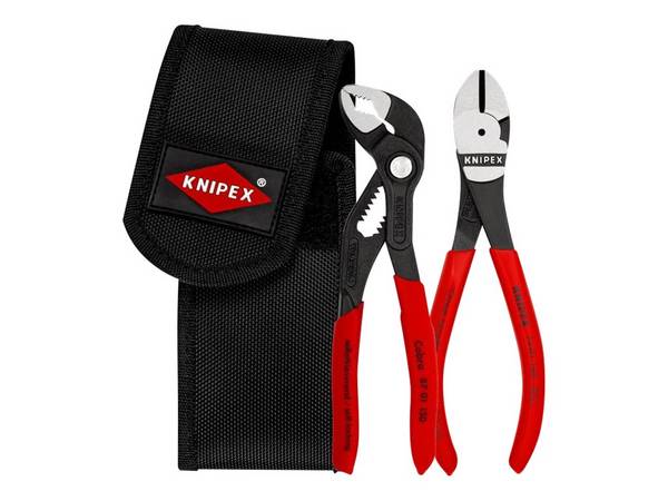 KNIPEX Mini - Zange - 2 Stücke - in Gürteltasche