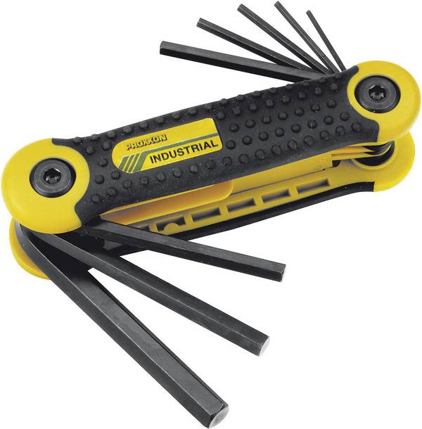 Proxxon Industrial  Innen-Sechskant Winkelschraubendreher-Set 1.5 mm, 2 mm, 2.5 mm, 3 mm, 4 mm, 5 mm, 6 mm, 8 mm   8teilig