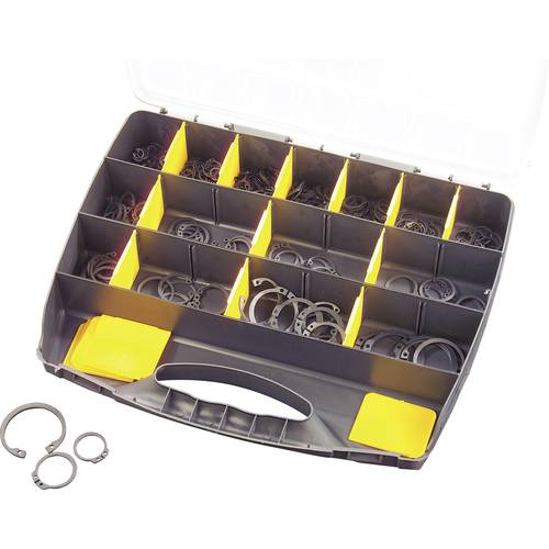 826214 Sicherungsringe-Sortiment Inhalt 390 St.
