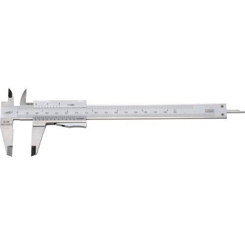 HELIOS PREISSER 0184 501-D Taschenmessschieber kalibriert (DAkkS-akkreditiertes Labor) 150 mm
