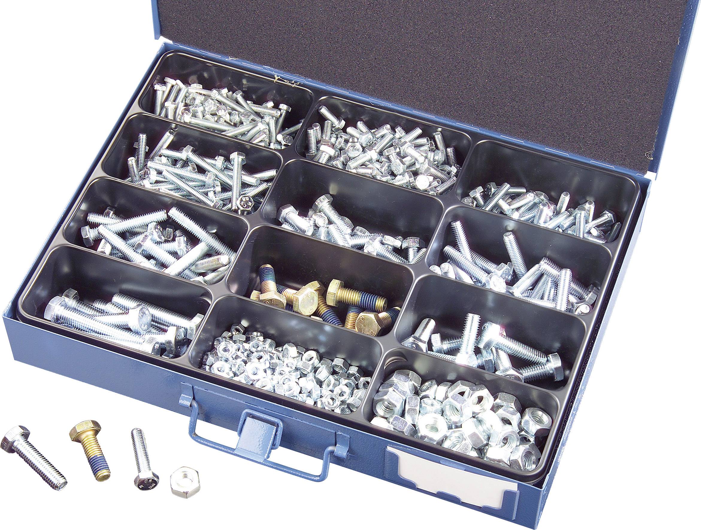 Toolcraft 830261 Sechskantschrauben M5 25mm Au/ßensechskant DIN 933 Kunststoff Polyamid 10St.