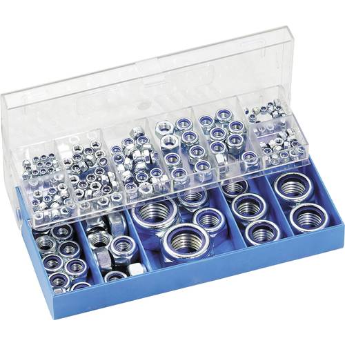 826460 Sicherungsmuttern-Sortiment Inhalt 161 St.